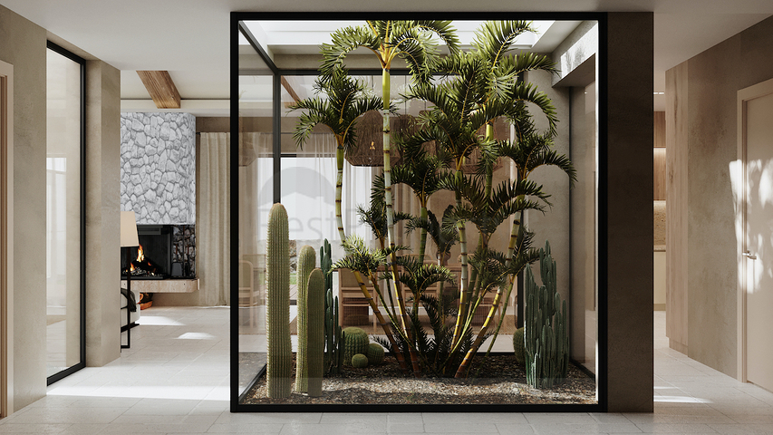 Detached villas with unique architecture in the Gyumyushlyuk area