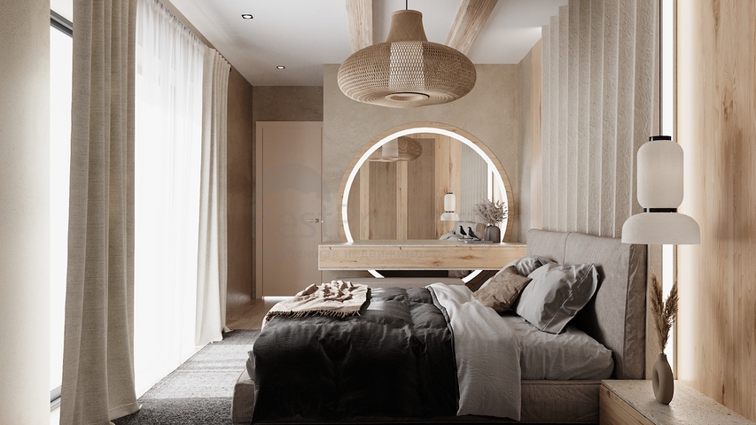 Detached villas with unique architecture in the Gyumyushlyuk area