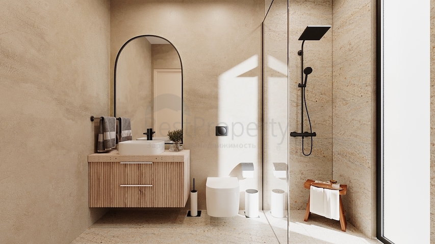 Detached villas with unique architecture in the Gyumyushlyuk area