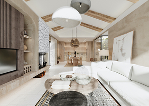 Detached villas with unique architecture in the Gyumyushlyuk area