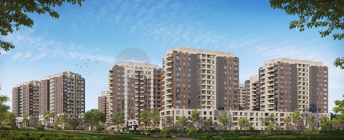 An investment project under construction from a well-known developer