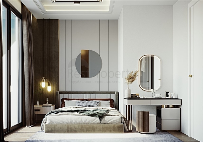 A new complex under construction in the Tosmur area