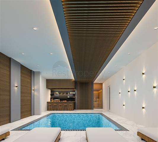 A new complex under construction in the Tosmur area