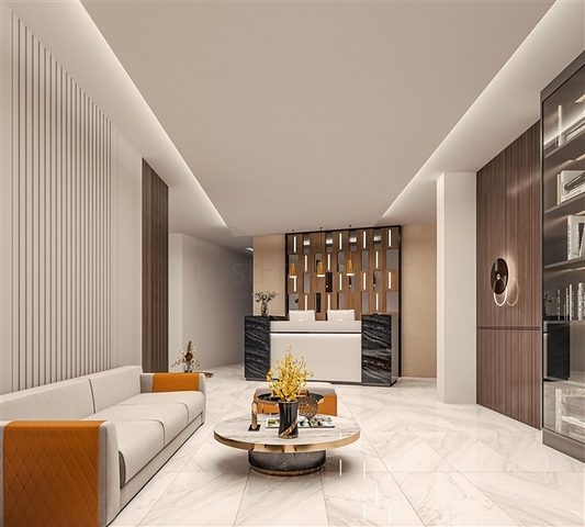 A new complex under construction in the Tosmur area