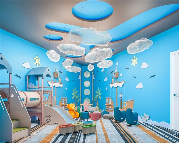 A new complex under construction in the Tosmur area