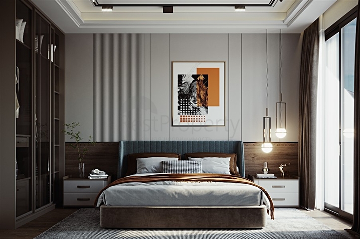 A new complex under construction in the Tosmur area