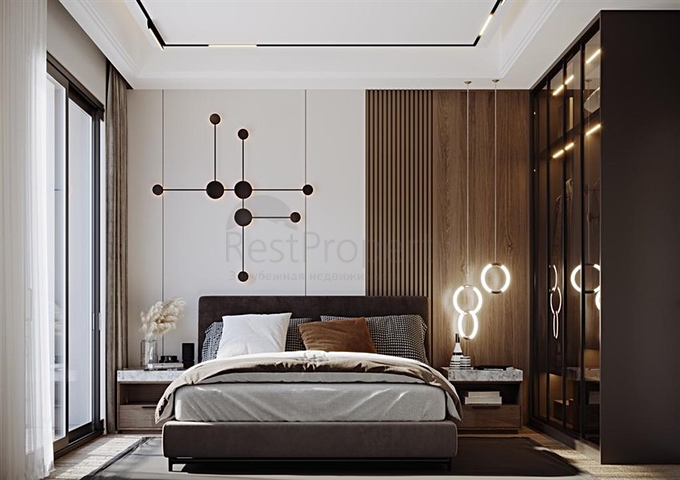 A new complex under construction in the Tosmur area