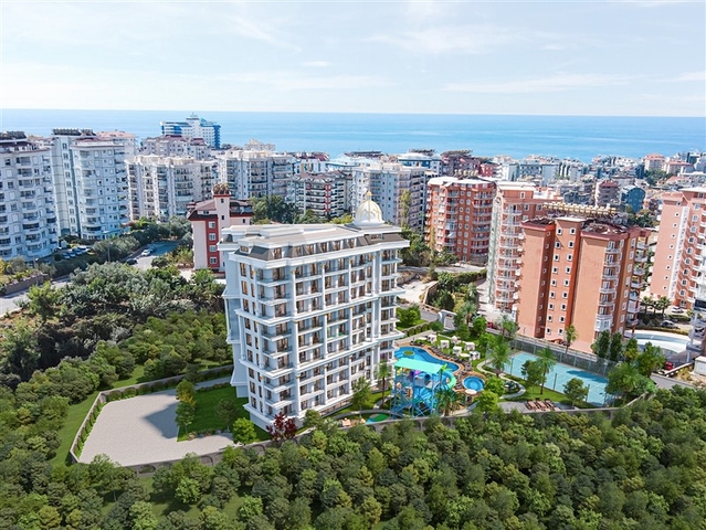 A new complex under construction in the Tosmur area