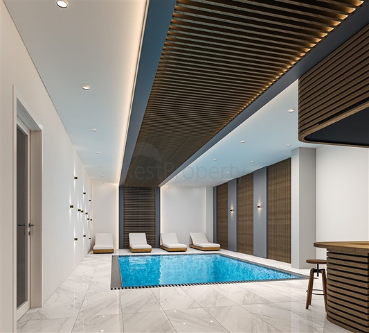 A new complex under construction in the Tosmur area