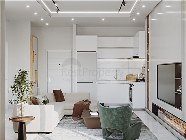 A new complex under construction in the Tosmur area