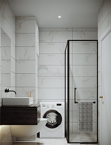 A new complex under construction in the Tosmur area