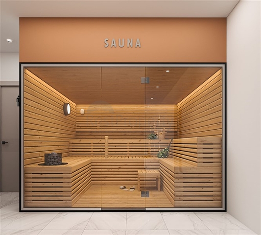 A new complex under construction in the Tosmur area