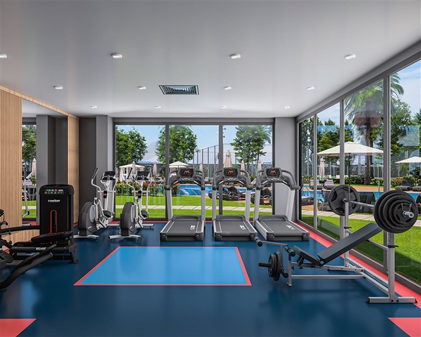 A new complex under construction in the Tosmur area