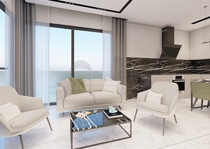 Beachfront complex - 1 bedroom apt - luxury life style - Mahmutlar / Alanya 