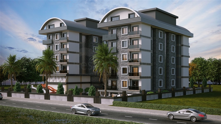 Brand new - 1 bedroom apt - Prime location - in Kargicak / Alanya 