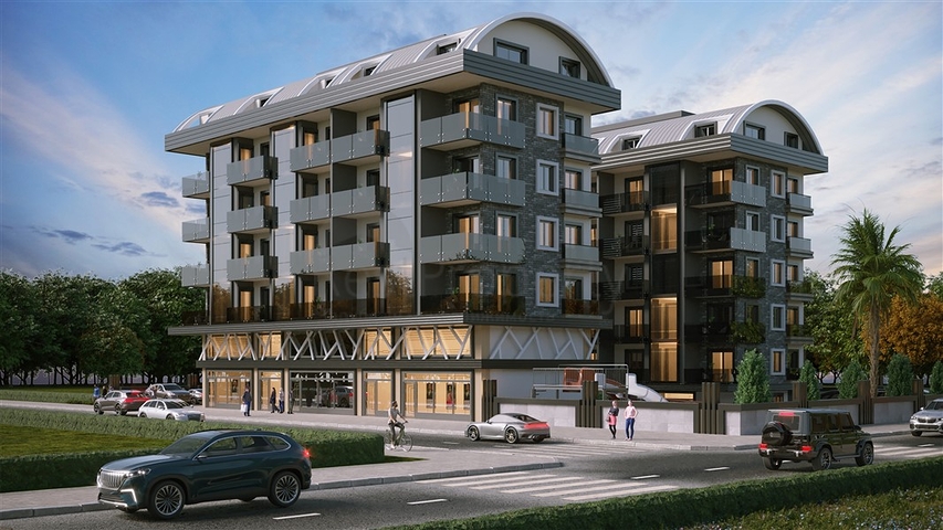 Brand new - 1 bedroom apt - Prime location - in Kargicak / Alanya 