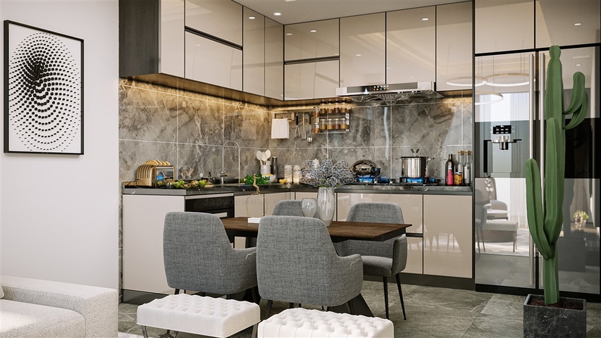 Brand new - 1 bedroom apt - Prime location - in Kargicak / Alanya 