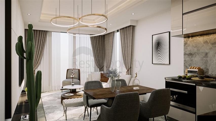 Brand new - 1 bedroom apt - Prime location - in Kargicak / Alanya 