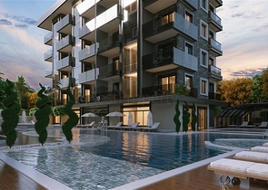 Brand new - 1 bedroom apt - Prime location - in Kargicak / Alanya 