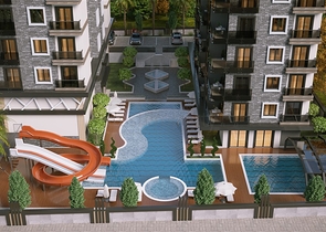 Brand new - 1 bedroom apt - Prime location - in Kargicak / Alanya 
