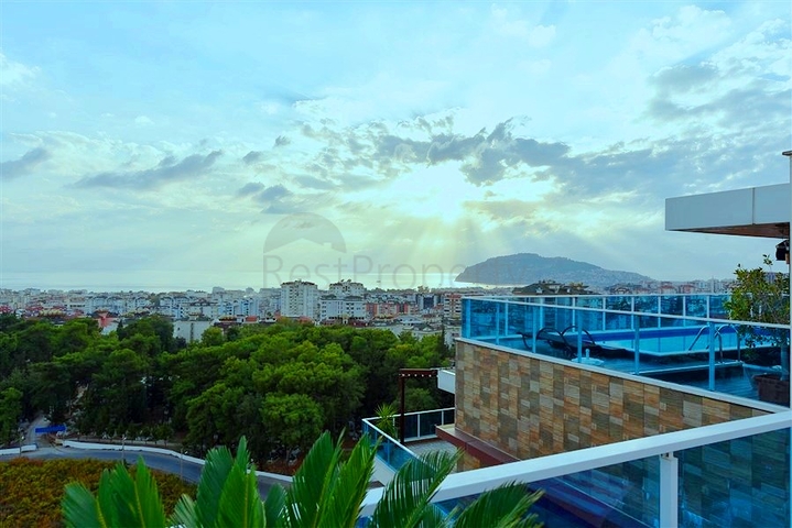 A penthouse in the Cikcilli area with the possibility of obtaining Turkish citizenship
