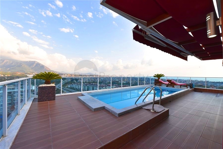 A penthouse in the Cikcilli area with the possibility of obtaining Turkish citizenship