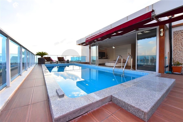 A penthouse in the Cikcilli area with the possibility of obtaining Turkish citizenship