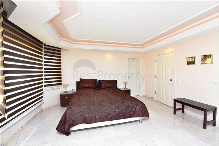 Rare on the market - Amazing sea view -4 bedroom Penthouse - Tosmur / Alanya 