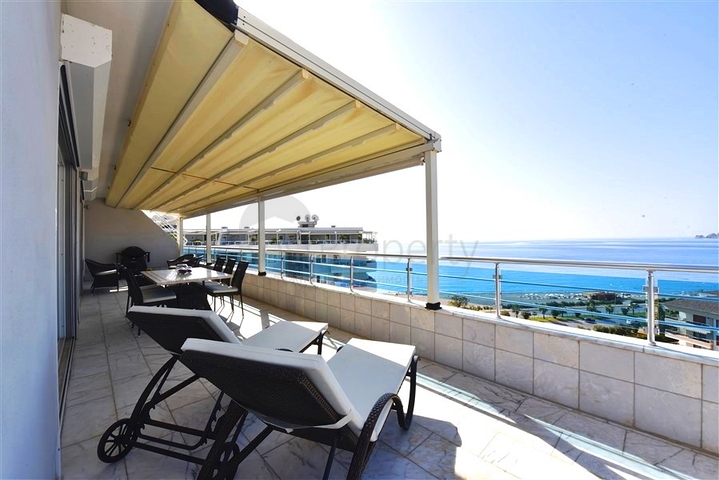 Rare on the market - Amazing sea view -4 bedroom Penthouse - Tosmur / Alanya 