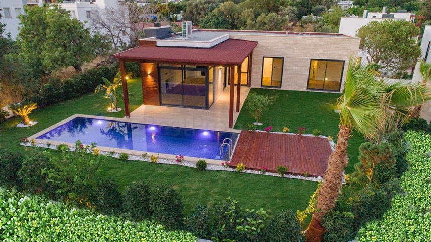 A complex of residences and villas in a picturesque location in the Gyumyushlyuk area