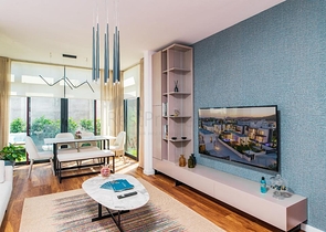 A complex of residences and villas in a picturesque location in the Gyumyushlyuk area