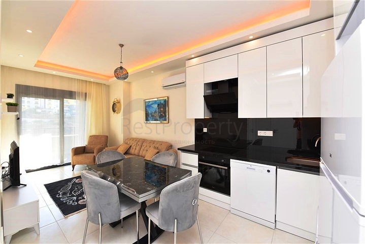 New 1+1 apartment in Mahmutlar