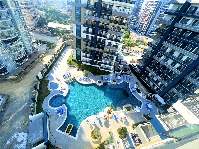 New 1+1 apartment in Mahmutlar