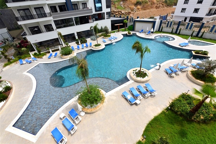 New 1+1 apartment in Mahmutlar