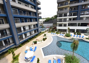 New 1+1 apartment in Mahmutlar