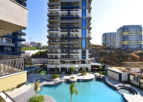 New 1+1 apartment in Mahmutlar