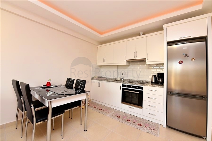 1+1 apartment in the most touristic area of Alanya - Avsallar 