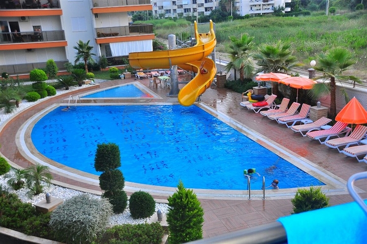 1+1 apartment in the most touristic area of Alanya - Avsallar 