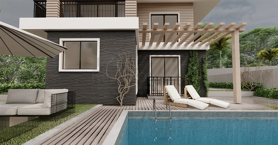 Villas in Cikcilli area with stunning panoramic views Villas in Cikcilli area with stunning panoramic views