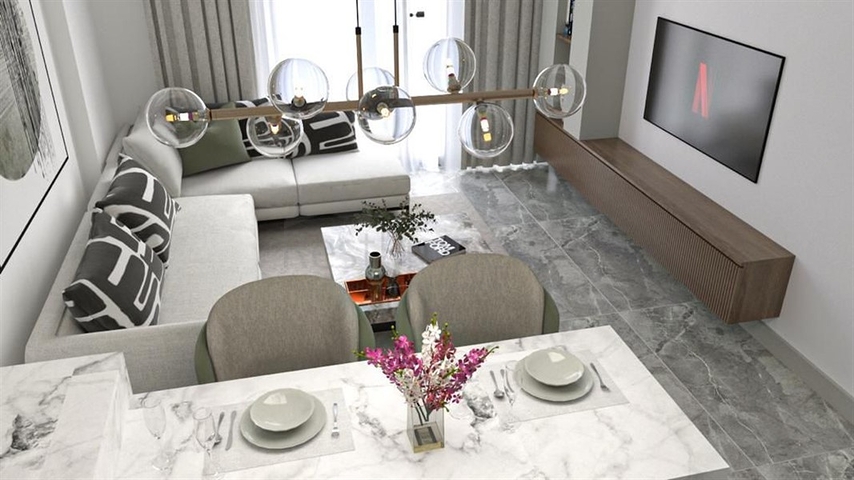 A new investment project in the center of Alanya