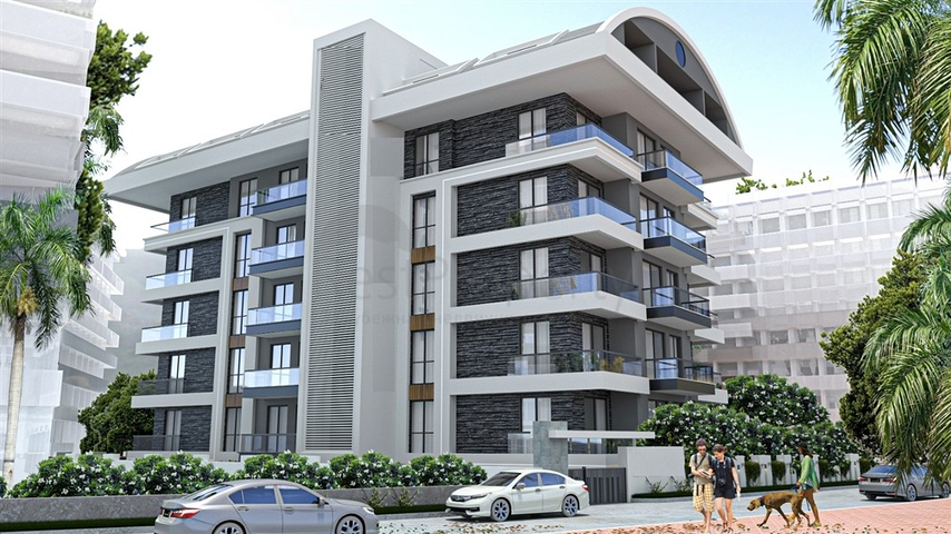 A new investment project in the center of Alanya