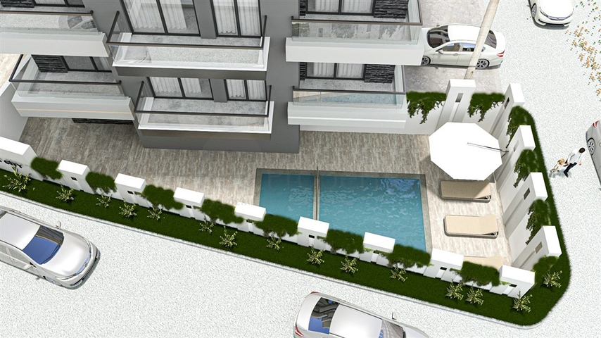 A new investment project in the center of Alanya