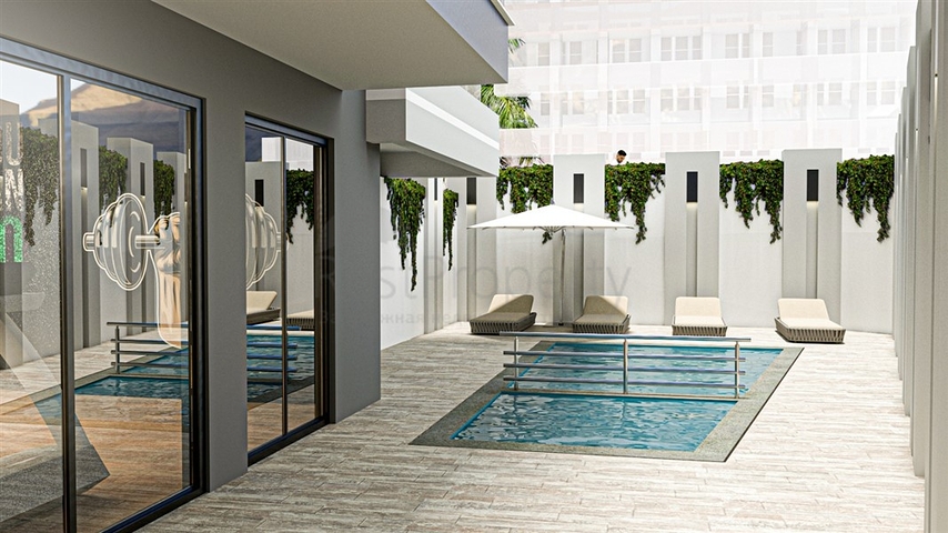 A new investment project in the center of Alanya