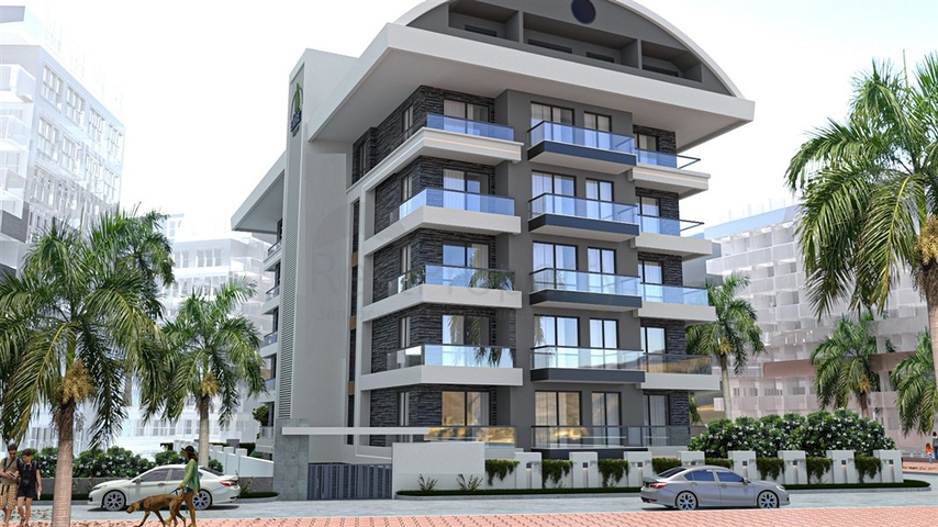 A new investment project in the center of Alanya
