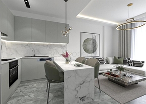 A new investment project in the center of Alanya