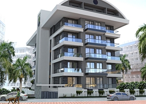 A new investment project in the center of Alanya