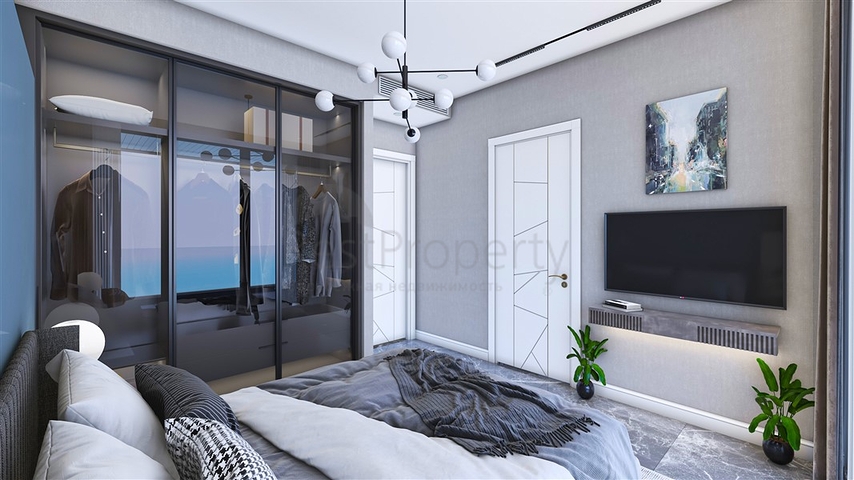 New villa project in the Bektash area in the very center of Alanya