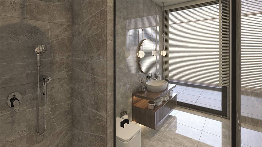 New villa project in the Bektash area in the very center of Alanya