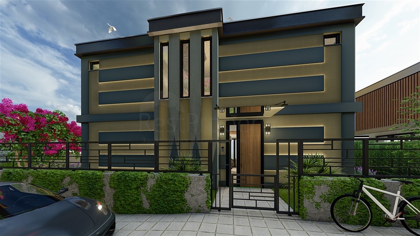 New villa project in the Bektash area in the very center of Alanya