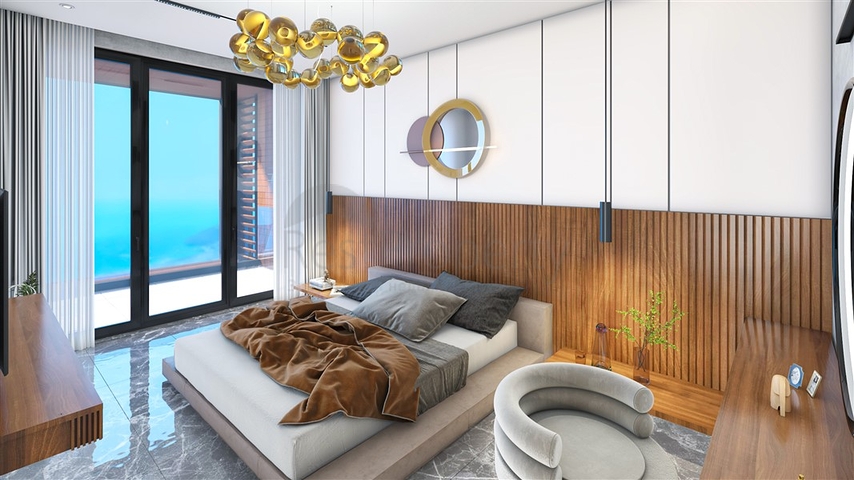 New villa project in the Bektash area in the very center of Alanya